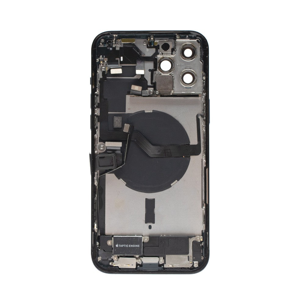 Rear Housing with Full Set Parts for iPhone 12 Pro Max-Pacific Blue (Purple) Rear Housing with Full Set Parts for iPhone 12 Pro Max-Pacific Blue (Purple)